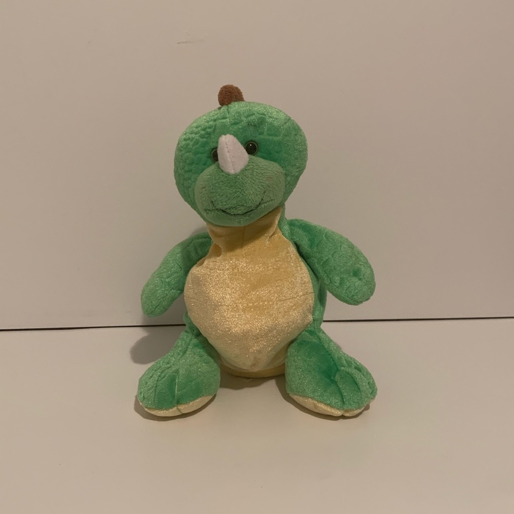 🦖 [2/$25] WEBKINZ KEY LIME DINO STUFFED ANIMAL PLUSH - HM185 NO CODE TAG 🦖
